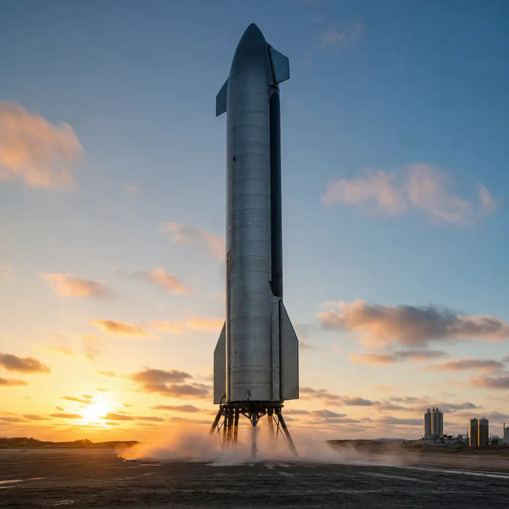 Spacex Úspěšně Otestovala Starship V3, Poprvé Bez Exploze Po Přistání