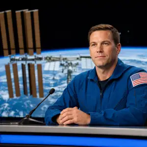 Nasa Uspořádá Tiskovou Konferenci K 241Denní Misi Astronauta Chrise Williamse Na Iss