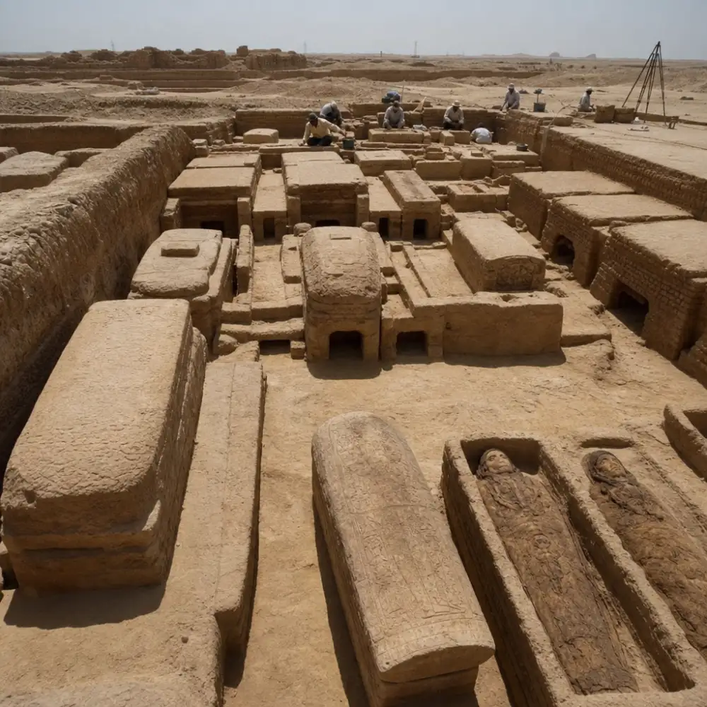 Archeologové Objevili V Severním Egyptě Rozsáhlý Pohřební Komplex