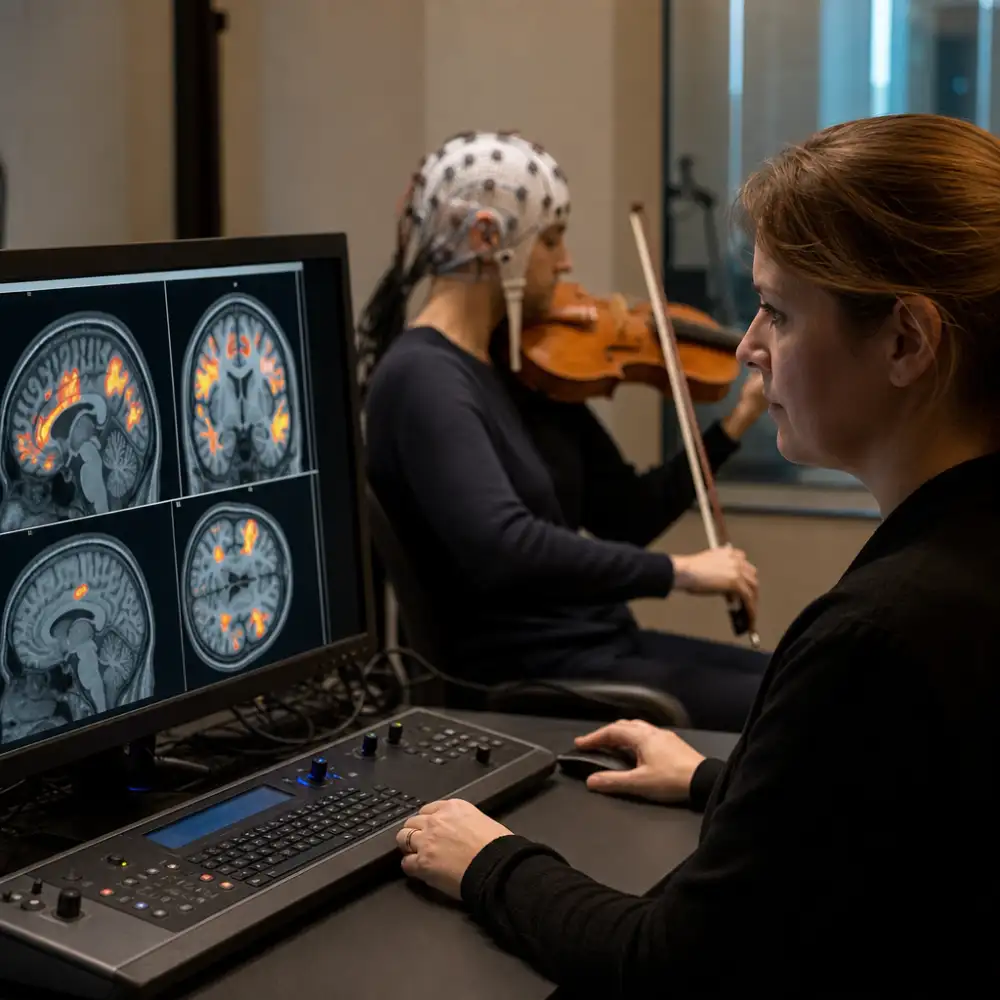 Studie Ucsf: Improvizace Aktivuje Mozek Jinak Než Hraní Naučené Hudby, Tvrdí Barrettová