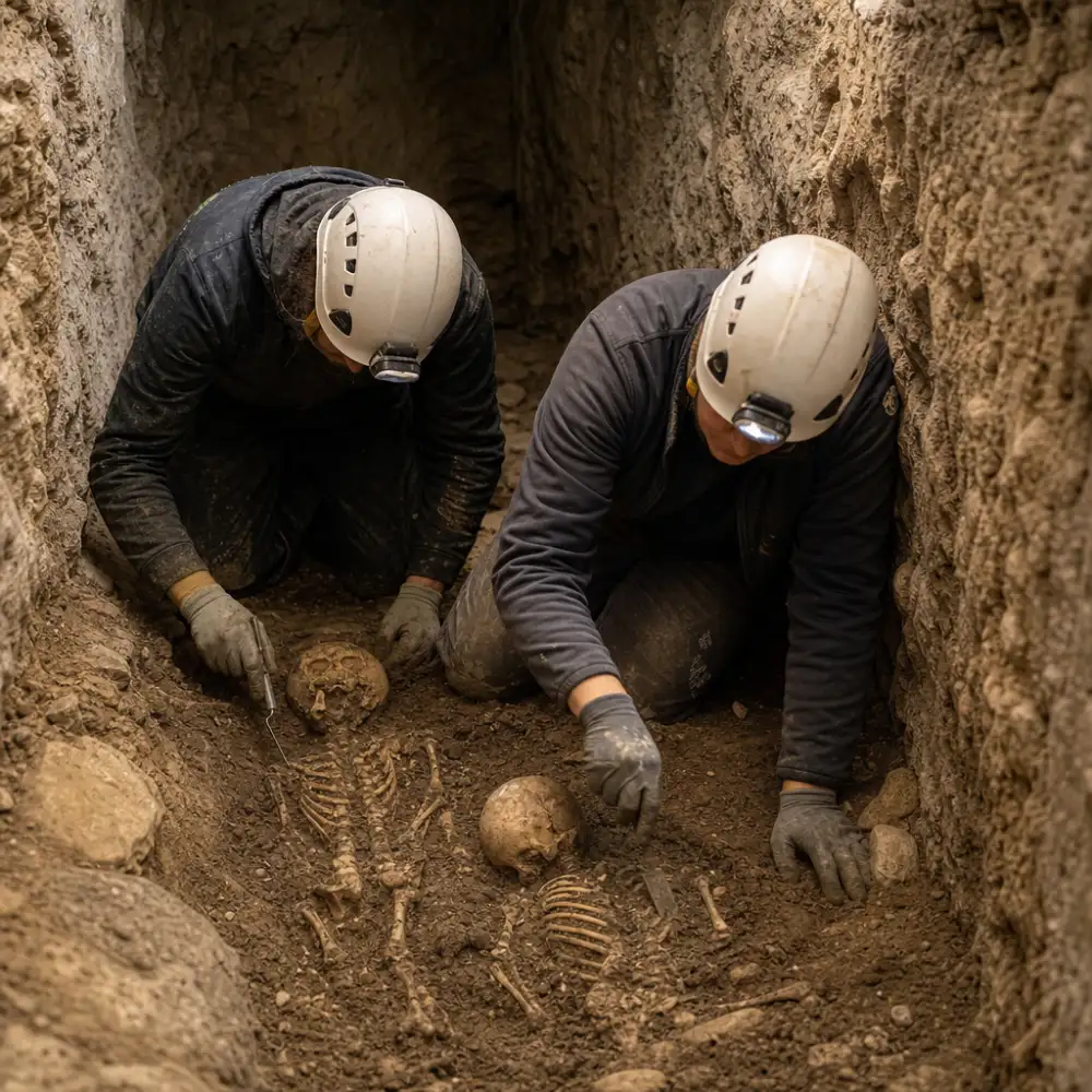 Archeologové V Římském Kanálu Objevili Víc Než 1000 Let Staré Ostatky Dvou Kojenců