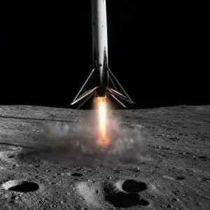 Raketa Falcon 9 Dopadla Na Měsíc, Nasa Sledovala Vznik Kráteru U Einsteina A Bella