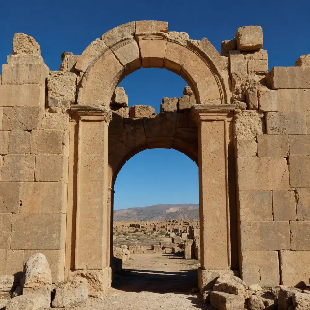 Archeologové Rozluštili Zednické Značky Na Starověké Bráně V Libyi