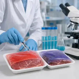 Vědci Vyvíjejí Hydrogelové Obaly, Které Barvou Upozorní Na Zkažené Maso