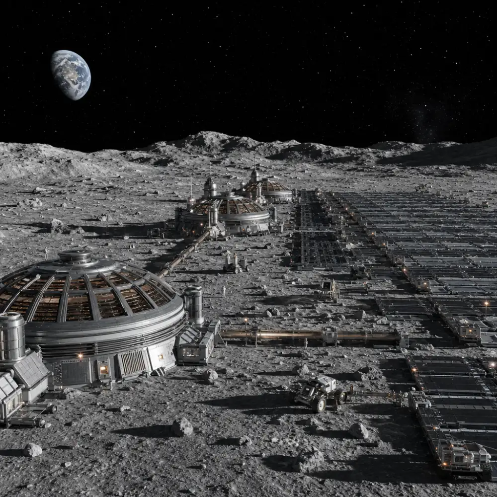Spacex Plánuje Stavbu Továren Na Měsíci Pro Výrobu Milionu Satelitů Starmind