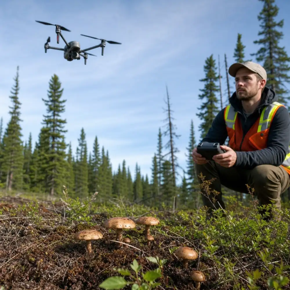 Vědci Z Alberty Vyvinuli Metodu Sledování Půdních Hub Pomocí Dronů