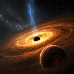 Astrofyzici: Akreční Disky Černých Děr Mohou Skrývat Nejpočetnější Planety Ve Vesmíru