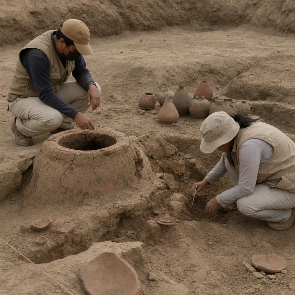 Archeologové Odhalili Výrobní Centrum Keramiky Kultury Moche V Peru