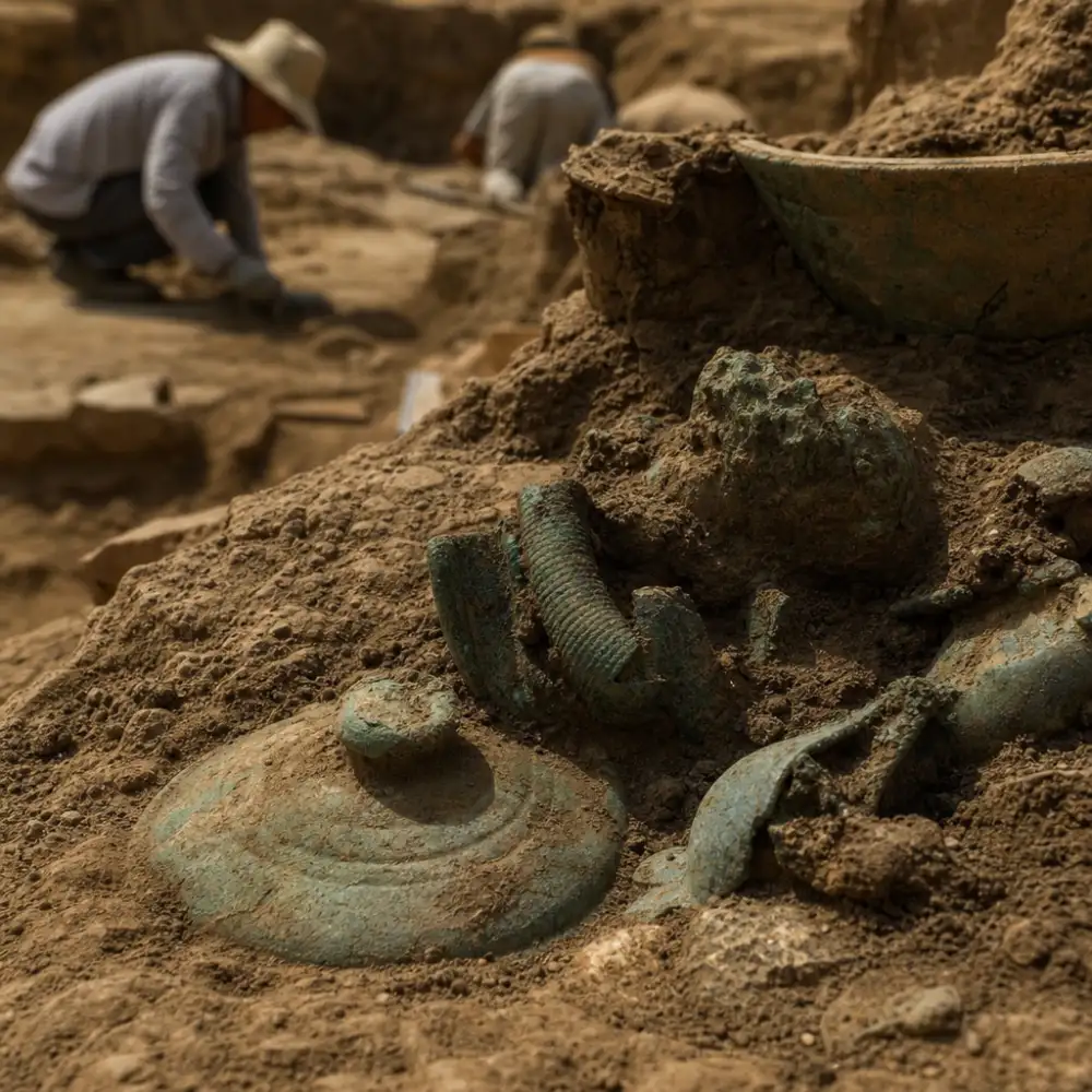 Archeologové Objevili Ve Východní Asii Nejstarší Doklady Výroby Mosazi