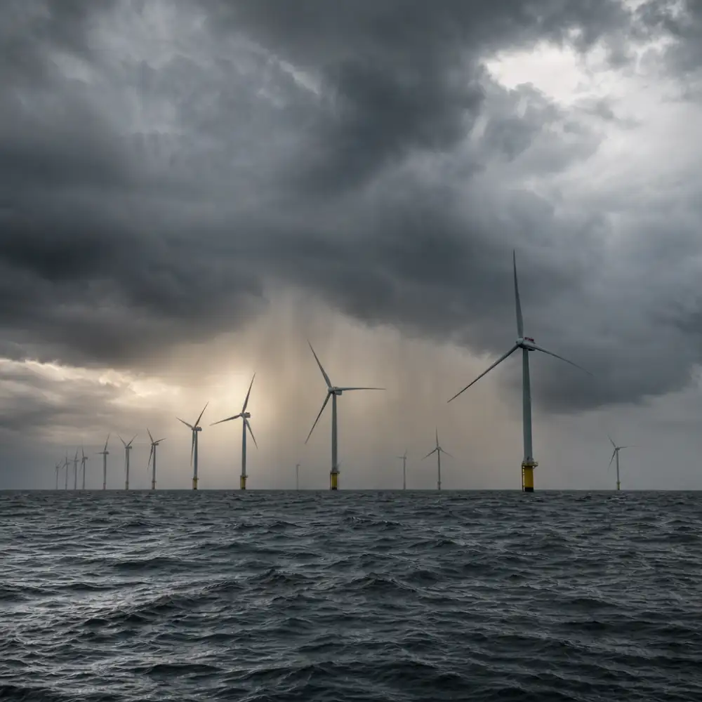 Vědci Varují: Masivní Expanze Větrných Farem V Severním Moři Může Změnit Srážky Do Roku 2050