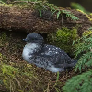 Na Haida Gwaii Poprvé Po 30 Letech Potvrdili Hnízdo Ohroženého Murrelet Marbled