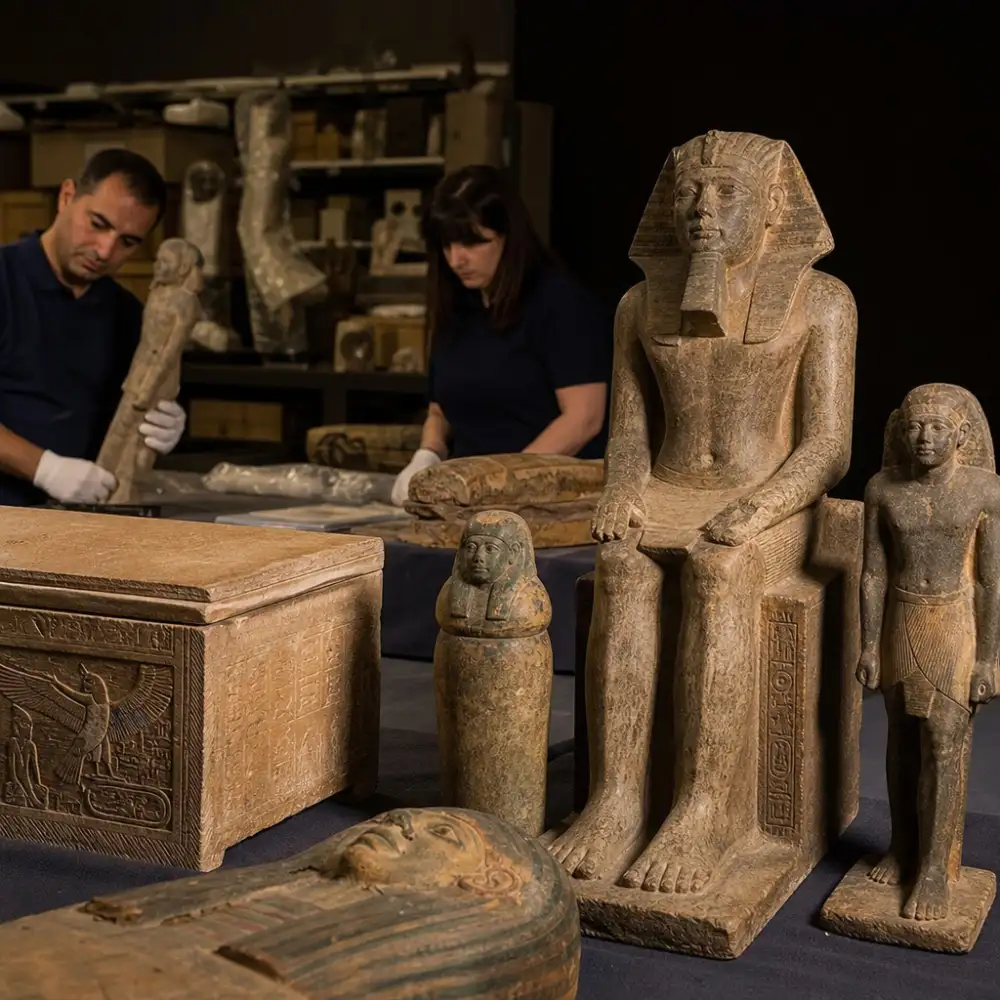 Usa Vrátí Egyptu Nelegálně Vyvezené Starožitnosti, Termín Předání Zatím Není Znám