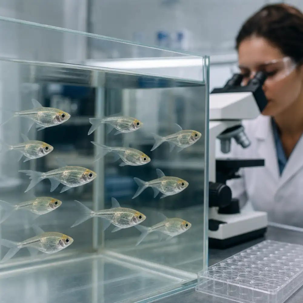 Vědci Z Kalifornie Zkoumají Na Průhledných Rybičkách Neuronální Základy Synchronizace Hejn