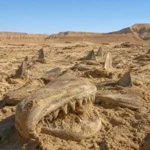 V Egyptské Poušti Objevili Paleontologové Pravěký Hřbitov Žraloků Z Období Křídy
