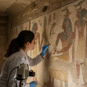 Vědci Odhalili Tajemství Trvanlivosti Barev Na Starověkých Egyptských Uměleckých Dílech