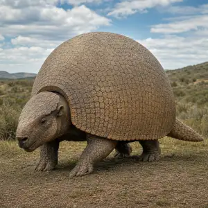 Vědci Popsali Nový Druh Vyhynulého Obrněného Savce Glyptotherium Deuterophractum Z Jižní Ameriky