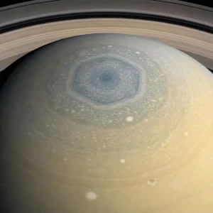 Vědci Objevili Nový Desetiboký Útvar V Atmosféře Na Jižním Pólu Saturnu