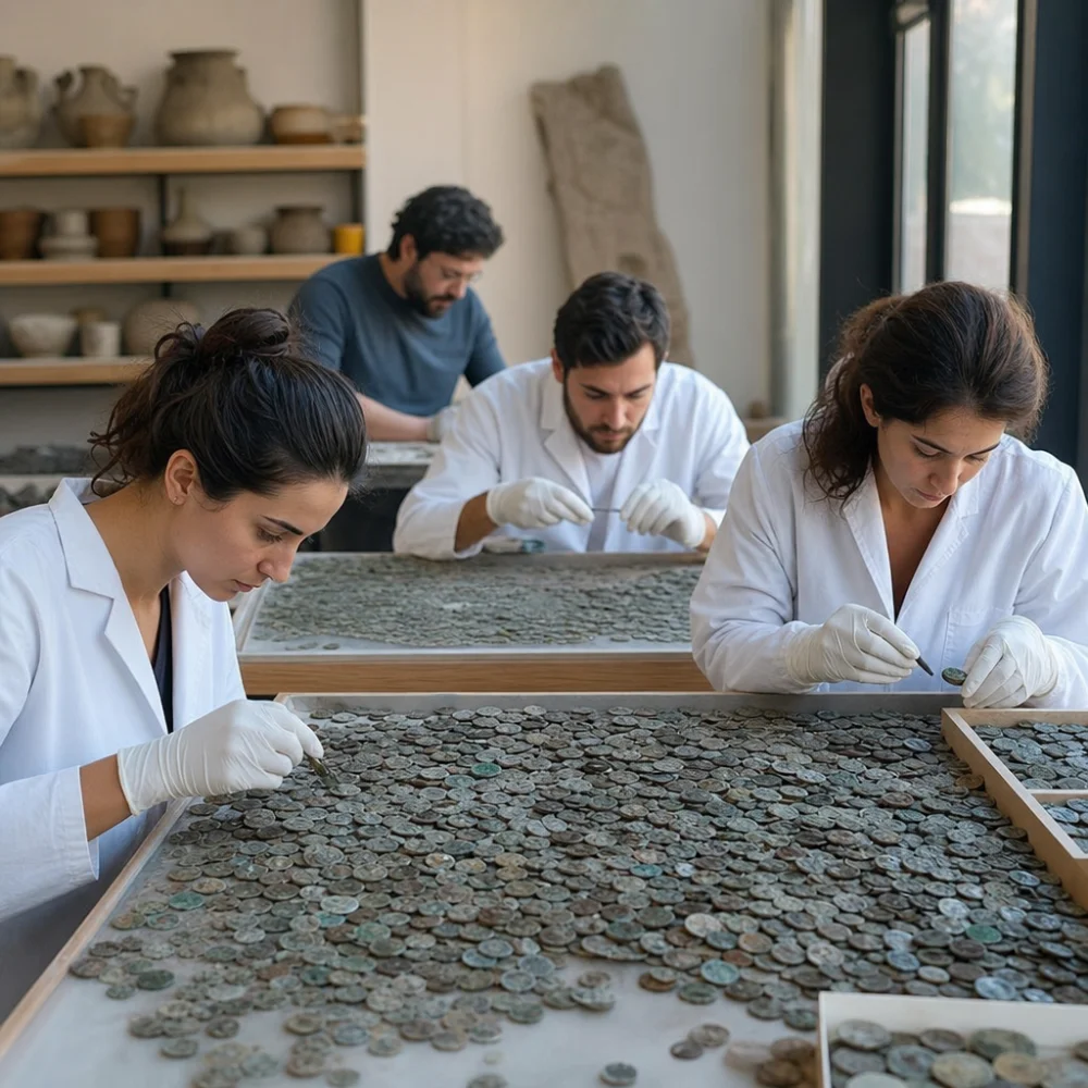 Archeologové Analyzují Čtyři Miliony Mincí A Odhalují Novou Podobu Ekonomiky Starověkého Říma