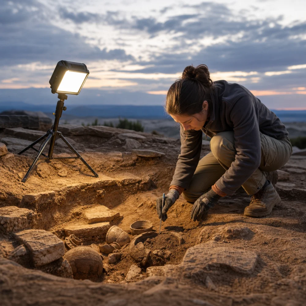 Led Osvětlení Slibuje Rychlejší A Levnější Odhalování Archeologických Nalezišť