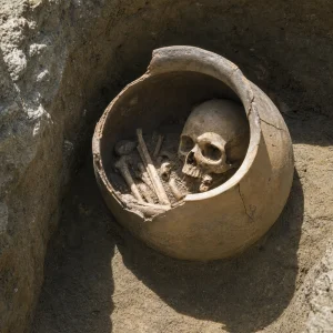 V Římské Pevnosti V Bulharsku Archeologové Našli Lidské Ostatky Uložené V Keramické Nádobě
