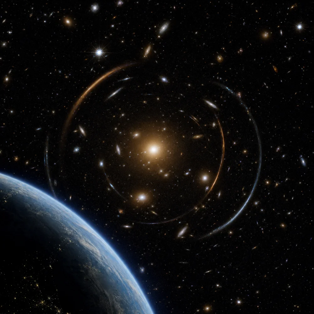 Vědci Navrhují Gravitační Čočkování Jako Vysvětlení Záhadného Signálu Gw231123 Z Ligo