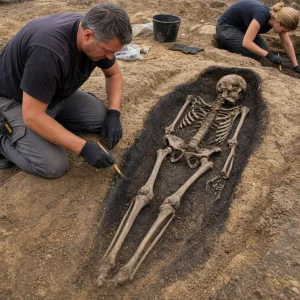 Archeologové Objevili Na Polském Pohřebišti Neobvyklý Hrob Vybočující Z Dobových Zvyklostí