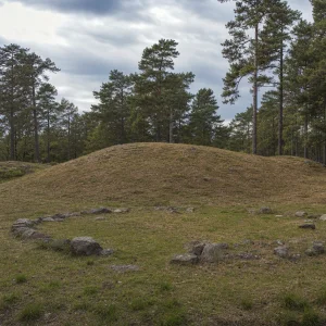 Severně Od Stockholmu Se Dochovaly Pohanské Pohřební Mohyly Starých Gótů