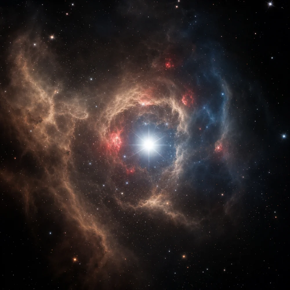 Desetiletý Průzkum Hvězdy: Za Příznaky Blížící Se Supernovy Může Stát Skrytý Společník