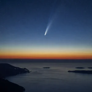 Nasa Zveřejnila Časosběrný Snímek Komety Neowise Nad Jadranem