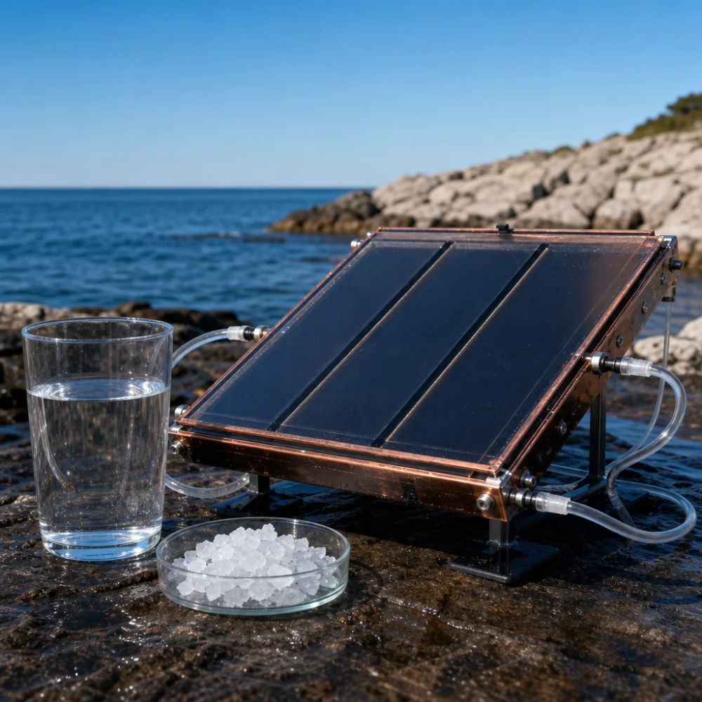 Solární Technologie Z Rochesteru Odsolí Vodu Bez Odpadu A Získá I Lithium