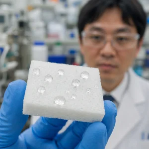 Japonští Vědci Vyvinuli Bílý Superhydrofobní Pěnový Polymer Jako Náhradu Za Pfas