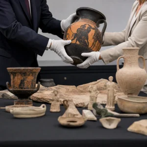Usa Vrátily Řecku Nelegálně Vyvezené Starožitné Artefakty