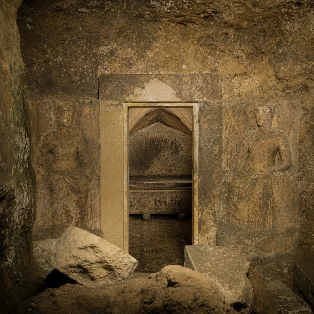 Archeologové Odkryli Ve Vulci 2700 Let Starou Hrobku Etruského Aristokrata
