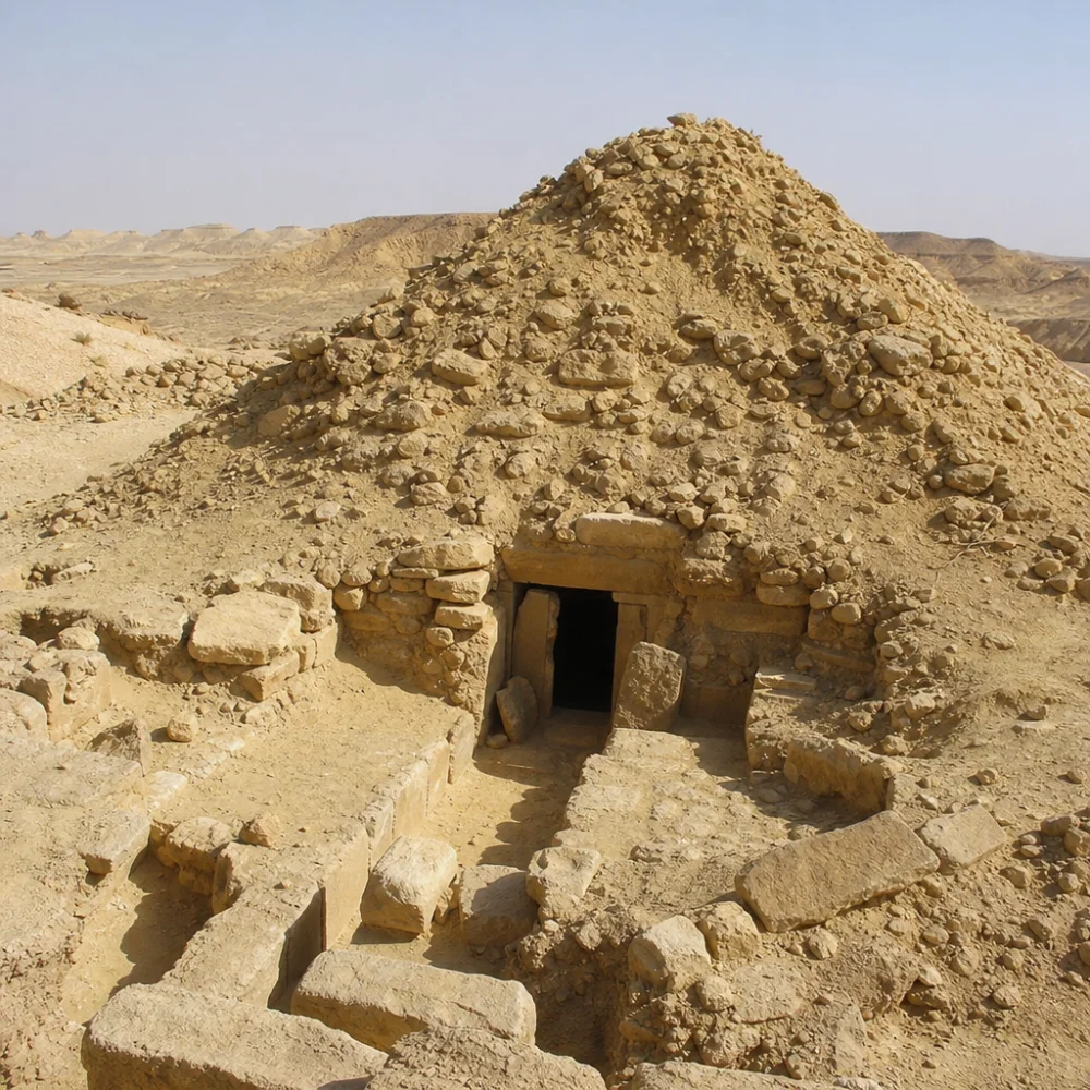 Archeologové Objevili V Egyptské Oáze Dakhleh Neznámou Pyramidovou Hrobku