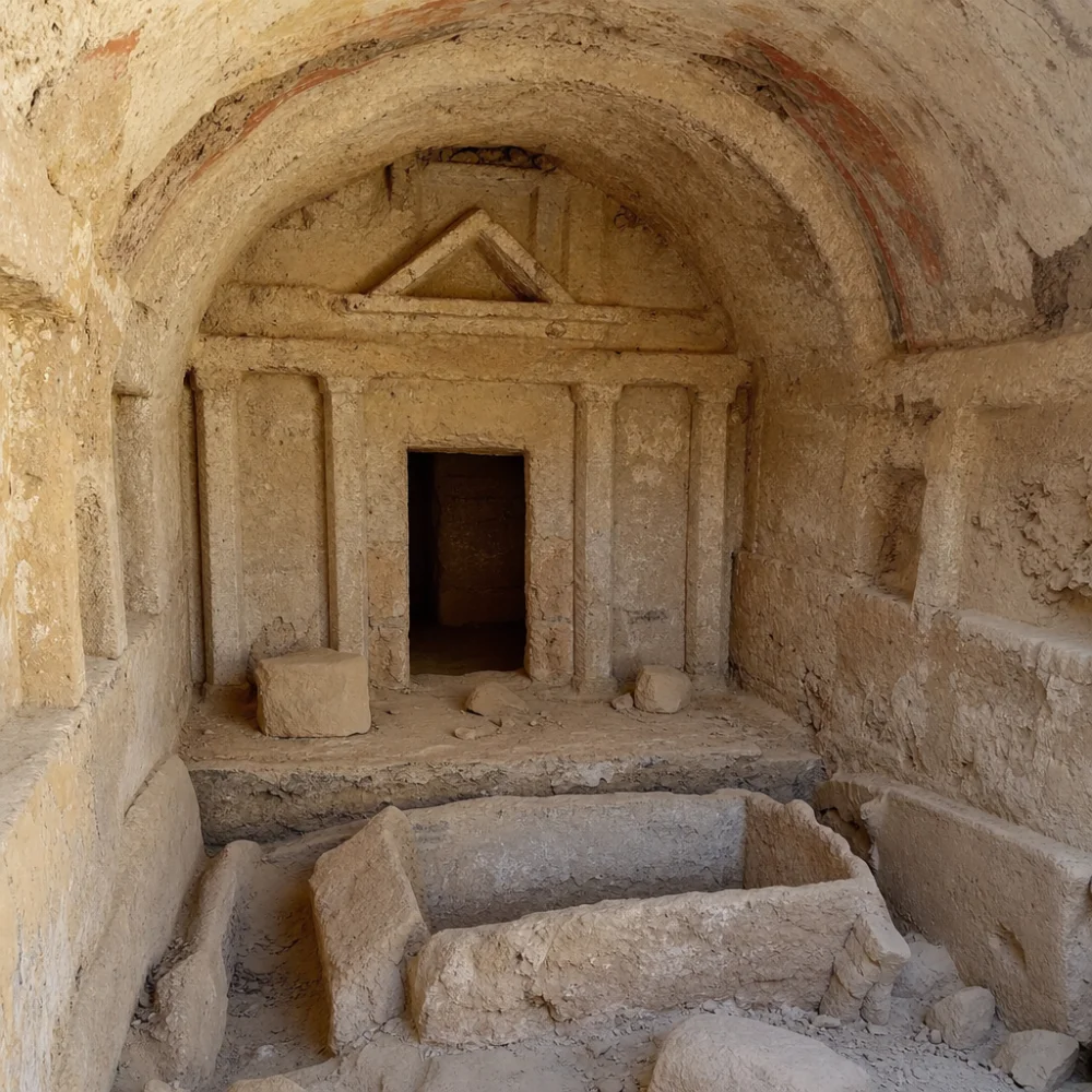 V Egyptské Oáze Dakhla Objevili Archeologové 1700 Let Starou Hrobku Soudce Pisechta S Řeckou Básní