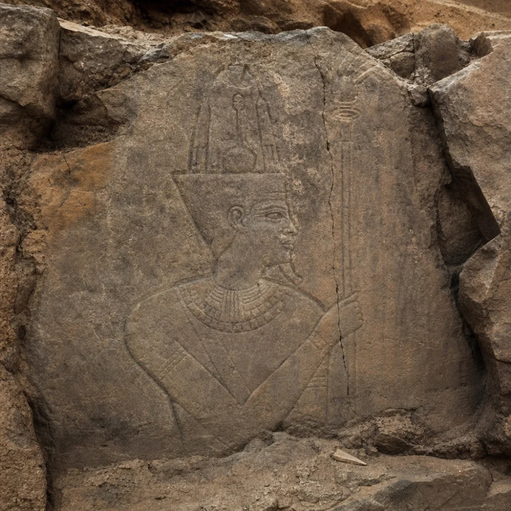 Archeologové Objevili Starověkou Rytinu, Která Může Zobrazovat Núbijského Krále