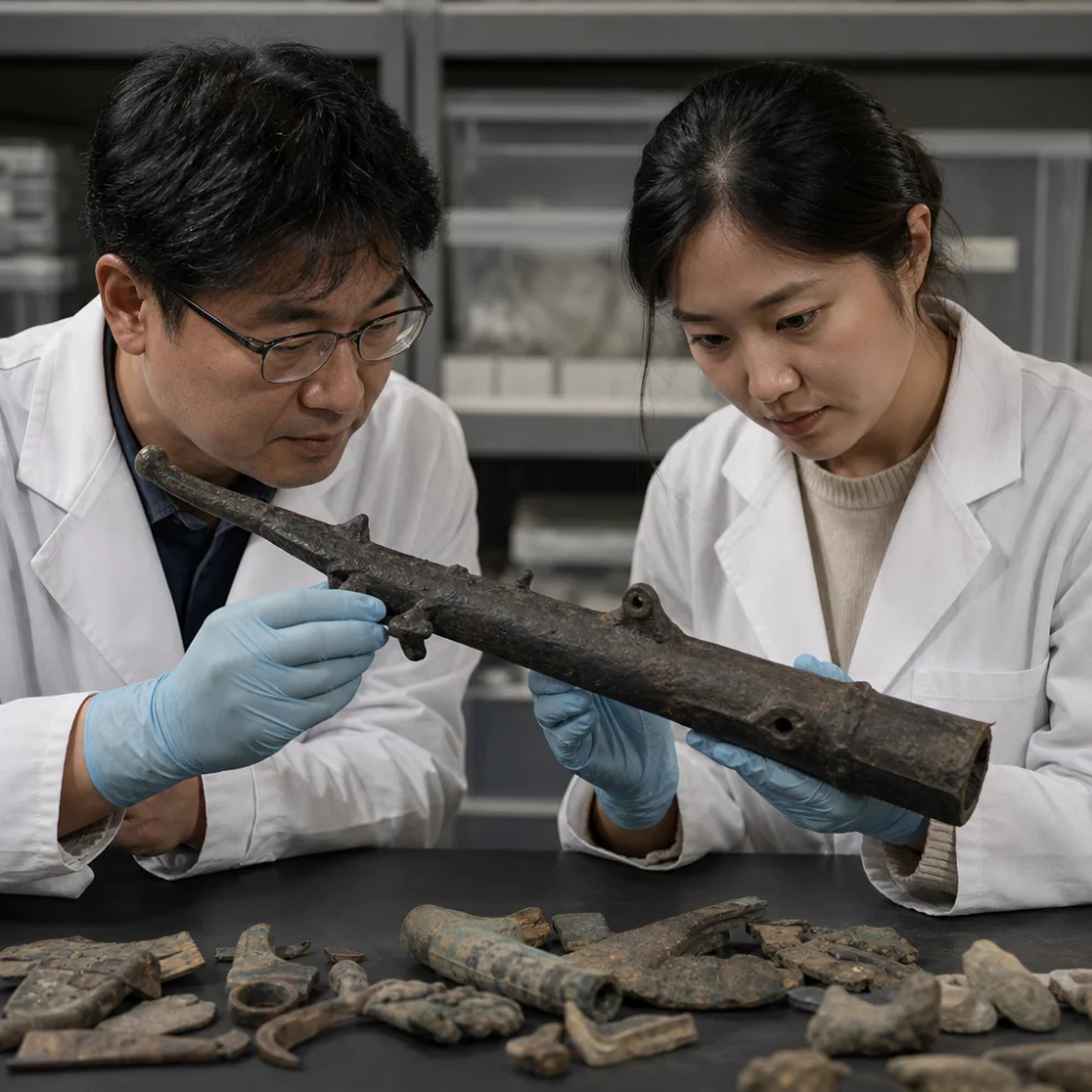 Archeologové Identifikovali Ranou Jihokorejskou Zbraň Na Střelný Prach
