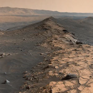 Umělec Poskládal Z Roku 2018 Nové Panorama Curiosity Na Hřebeni Vera Rubin Ridge