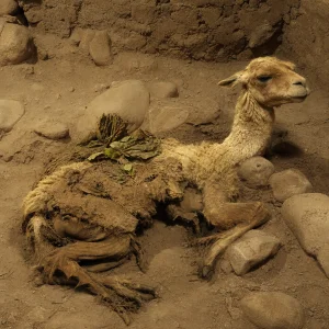 V Peruánském Tambo Viejo Objevili Archeologové Obětované Lamy S Listy Koky Ve Vlně