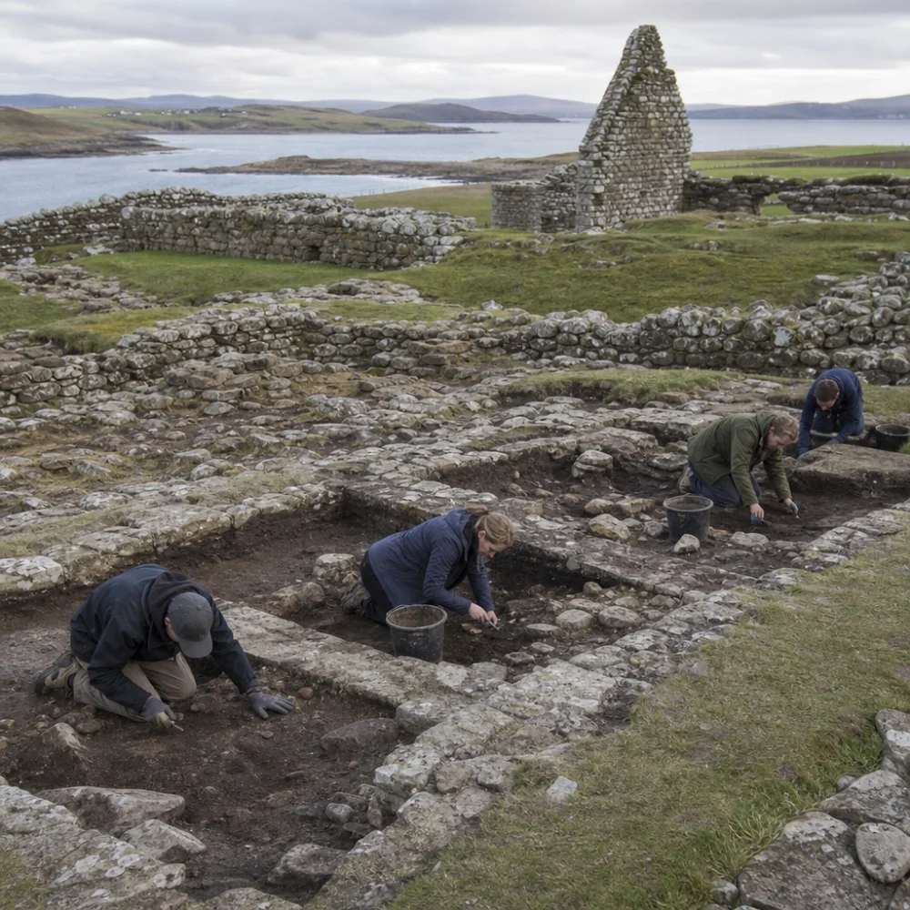 Archeologové Ve Skotsku Odhalují Hospodářství A Kontakty Raně Středověkého Kláštera