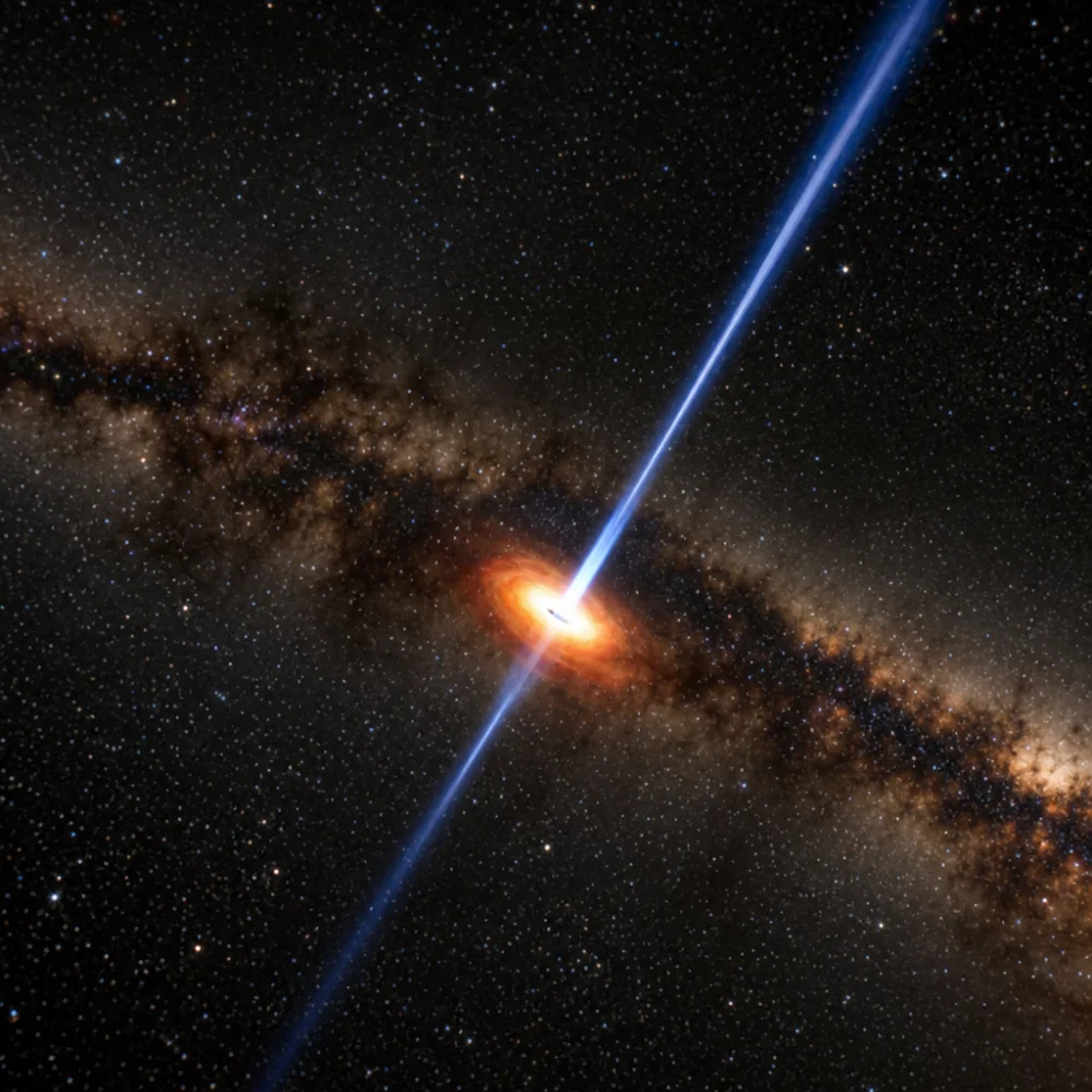 Astronomové Objevili První Mikroblazar V Mléčné Dráze, 12 000 Let Od Země