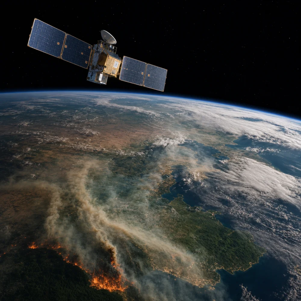 Satelity Podle Studie Odhalí Jen 16 Procent Extrémních Výkyvů V Uhlíkovém Cyklu