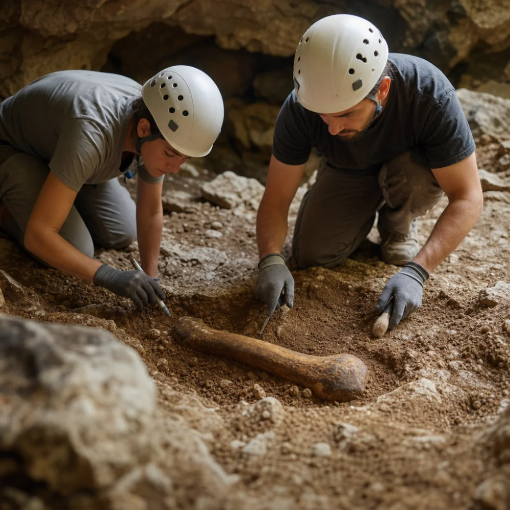 Archeologové U Barcelony Objevili Dřevěnou Kyj Neandertálců Dokládající Pokročilou Práci Se Dřevem