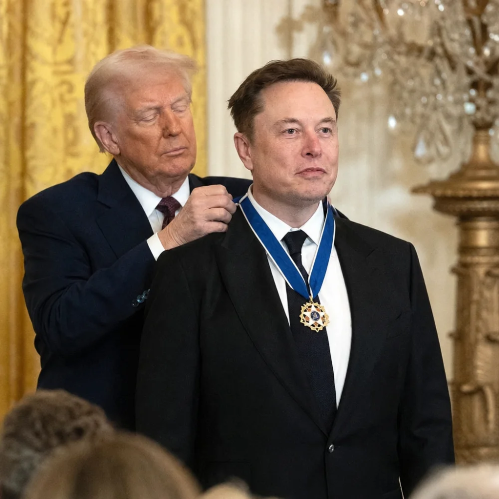 Trump Udělil Elonu Muskovi Národní Medaili Za Vědu, Nejvyšší Americké Ocenění V Oboru