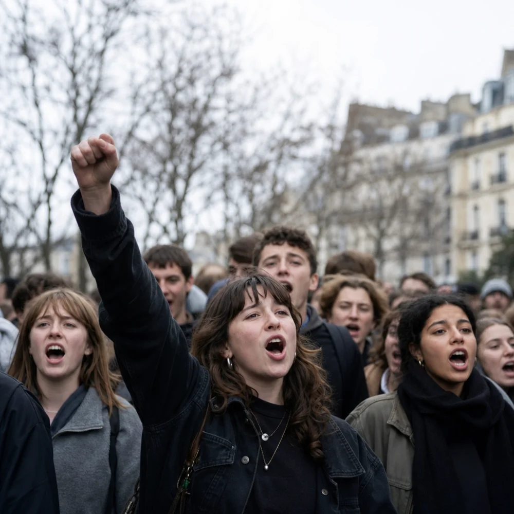 Francouzští Studenti Protestují Za Lepší Financování Škol, Trump Protesty Spojil S Islámem