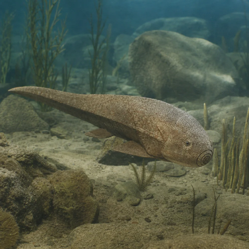 V Číně Popsali Nový Druh Pravěké Bezčelistnaté Ryby Asioaspis Brachyotus Z Raného Devonu