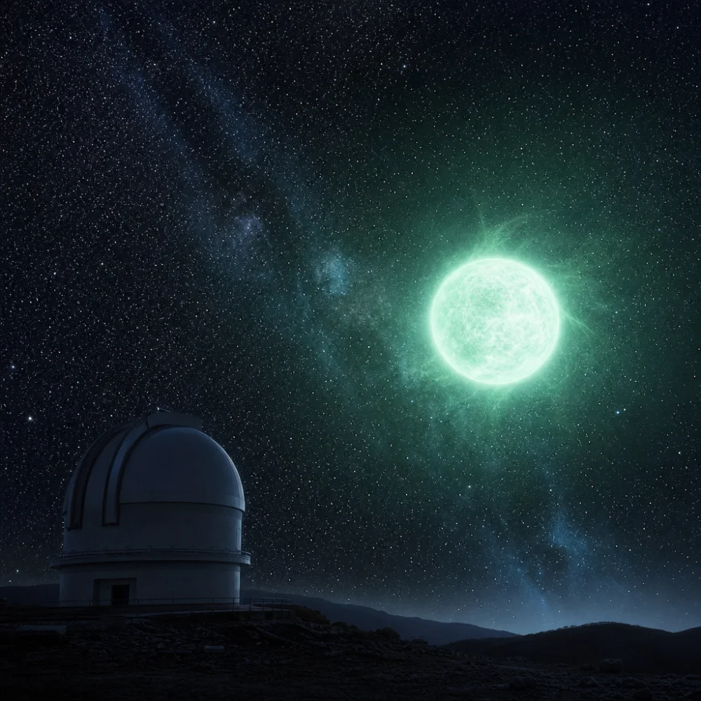 Astronomové Objevili Prvního Zeleného Bílého Trpaslíka A Vyvrací Dosavadní Teorie