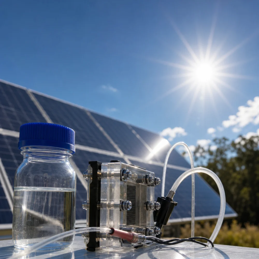 Australští Vědci Využili Sluneční Energii K Přeměně Glycerolu Na Vodík