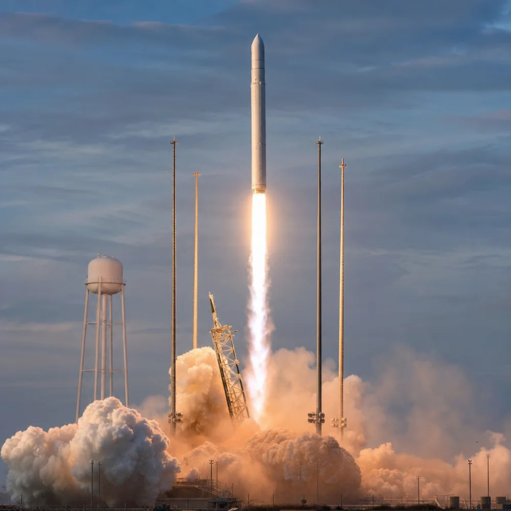 Raketa Antares Se Po Dvou Letech Od Exploze Úspěšně Vrátila Do Provozu A Zamířila K Iss
