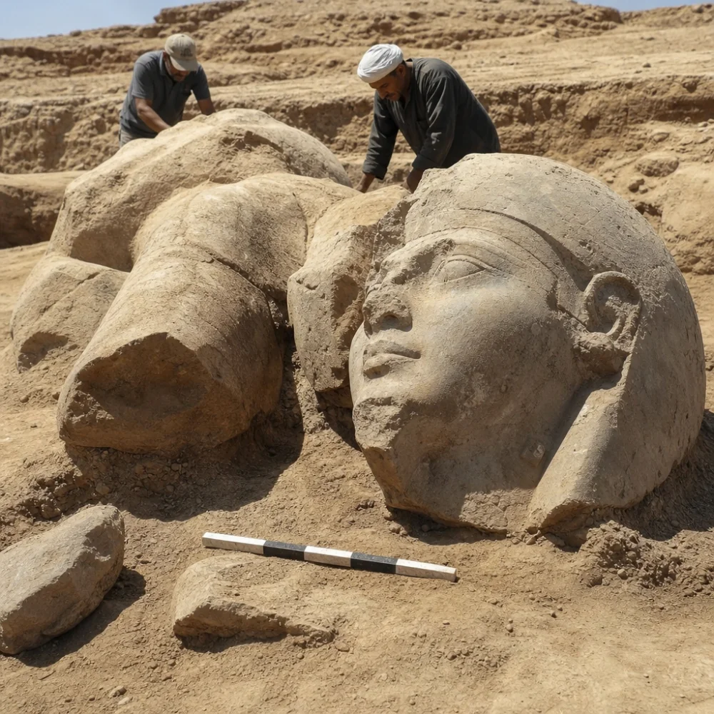 Archeologové V Severním Egyptě Odkryli Úlomky Kolosálních Soch